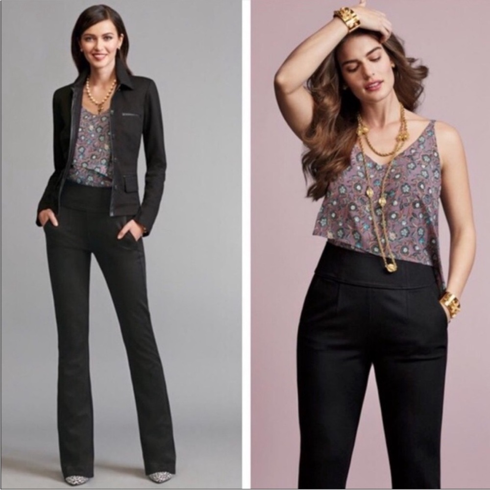CAbi women’s black Camden pants size 4 #3392L